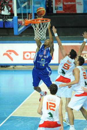 British Basketball v Spain