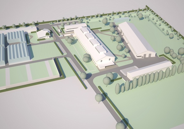 NIAB Park Farm - proposed redevelopment view 2